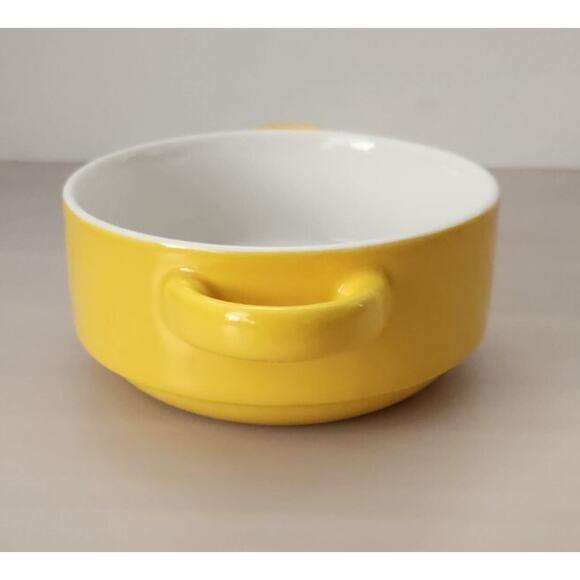 Set of 5 Sweese Porcelain Stackable Minimalist Multipurpose Bowls with Handles - Picture 15 of 16